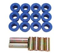Akozon Front Upper A Arm Bushing Kit 1016346 for 1992-up Utility Carts, Suspension Bushing and Sleeve Set with PU and Steel, Upper A Arm Kit Compatible with 1016349 1016350