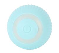 Akozon Funny Cat Ball Electric Silicone Automatic Rotating Smart Interactive Cat Ornamentss Ball Blue (Blue)