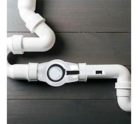 Akozon G1/2In Straight Through Valve Angle Stop Valve - Copper Control for Bathroom & Kitchen - & - Easy Install Universal Fit