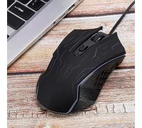 Akozon G6 Silent Gaming USB Wired 6-Gear DPI 1.5m Cable Ergonomic for PC Laptop Desktop Computer