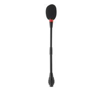 Akozon Gooseneck Microphone Clear Sound 25CM Gooseneck Podium Microphone for Conference Rooms 4 Holes