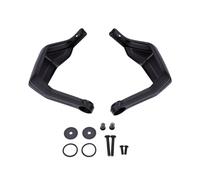 Akozon Handguards Pair for ADV350 2022-2025 Black ABS | Handlebar Wind Deflector Set, Direct Fitment Without Drilling, Impact and Weather Proof