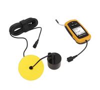 Akozon Handheld Portable Fish Depth Finder with LCD Display, 200kHz Sonar Frequency for Kayak and Boat Fishing, Lightweight and Easy-to-Use Fish Finder with Depth Detection Up to 328ft