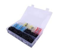 Akozon Heat Shrink Solder Seal Wire Connector Waterproofing Electrical Self Soldering Butt Splice Wire Terminal for Marine Automotive Boat Truck (600pcs)