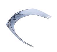 Akozon Helmet Rear Spoiler Abs Aerodynamic Lightweight Fitment | Abs Construction, Urban Riding, Motorcycle Accessories, Light Tea Finish, AGV PistaGP PistaGPR, No Drilling