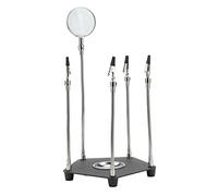 Akozon Helping Hands Soldering Holder with Magnifying Glass Electronics Soldering Station - PCB Holder, Repair, and Crafting