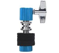 Akozon Hi Hat Clutch For Jazz Drums Aluminum Alloy Cymbal Rack Holder Instrument Playing Accessories Red For Home (Blue)