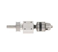 Akozon High Unpowered Spindle Assembly 0.005mm Tolerance Metal Spindle for Drill Press Table Grinder Table Saw 1.5 10mm Chuck Capacity