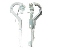 Akozon Hood Hinge, 1 Pair Bonnet Hood Hinge 9807792380 Left Right Side Engine Hood Hinge Replacement for Peugeot 2008 2014 to 2018