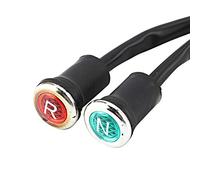 Akozon Indicator Light 12V Motorcycle Red Green Indicator Light Reverse and Neutral Gear Shifter Indicator Light Fit for 50 110 125 150 200 ATV