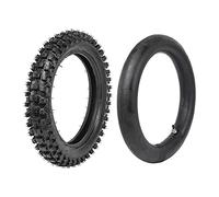 Akozon Inner Tube Tire Set, 70/100-17in Universal Rubber Tire Inner Tube Kit for Pit Pro Trail Dirt Bike and Off-Road