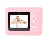 Akozon Instant Print Camera with 2.4" Screen, 1080P HD Video & 48MP Photos, Portable Compact Photo Printer, Includes Print Paper for On-the-Spot Printing (Pink)