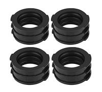 Akozon Intake Manifold Boots, 4pcs Carburetor Carb Intake Manifold BootsJoint for V-MAX 1200 VMX12V 1985-2007