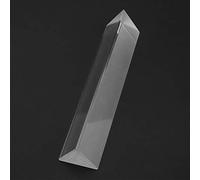 Akozon K9 Optical Glass Triangular Prism 40X40X180Mm Efor Ducational Tool For Light Spectrum Analysis Photography Effects