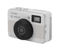 Akozon Keychain Camera 4K 68MP Digital Camera with 1.47in Flip Screen Fill Light Portable Selfie Camcorder Student Travel (White)