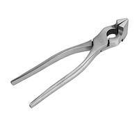 Akozon Leathercraft Leather Edge Adjustment Press Flatten Plier Clamp for Bag Belt