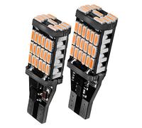 Akozon LED Car Brake Light High Brightness Low Power Consumption Protective Tail Light Bulb for Reversing (Yellow)