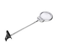 Akozon LED Magnifying Clamp with Light - 2.25X/5X LED Reading Magnifier Crafts and Close Work - Tools & Home Improvement