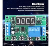 Akozon LED Timer Relay Module for Automation Control - Adjustable Digital Timer Switch for Solenoid Valves, Water Pumps, Motors & Ligng Applications (5V)