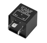 Akozon LED Turn Signal Light Flasher Relay 3 Pin Flasher Relay Car 12V - Automotive Replacement