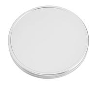 Akozon Lens Cap Cover for SQ6 Instant Camera Soft Cushioned Interior Aluminum Alloy Metal Lens Cap Cover 96mm Inner Dia Silver