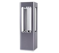 Akozon Light Small UVC Lamp Portable USB Charging Lamp for Car Bathroom Closet Office Hotel (Grey)