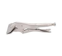 Akozon Locking Sheet Metal Clamp, 10 Inch Flat Parallel Jaws | Welding Pliers, Carbon Steel, Adjustable Screw, Flat Parallel Jaws, Automotive Repair, Bending and Crimping