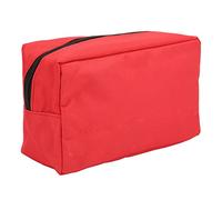 Akozon Lockout Tagout Kit Bag Red Oxford Cloth Portable Pouch | red oxford cloth, fits industrial electrical LOTO tools, portable design, 7.83x6.1x2.95 inches