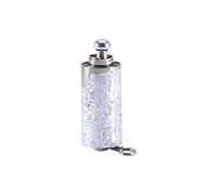 Akozon Magic Pocket Staff, Appearing Cane Metal Silver Magic Tricks Close Up Silk To Wand Magic Kits Accessories