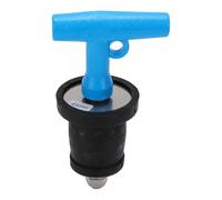 Akozon Marine Rubber Drain Plug 45-65mm T Shaped Handle Scupper Plug Boat Deck Stopper with Expanded Sealing for Ships Yachts Vessels
