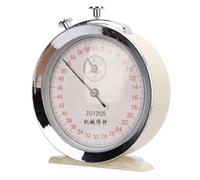 Akozon Mechanical Stopwatch Round Dial - 60 Second Sports Count Timer with 0.2s Scale for Running, Cycling, and Physics Experiments