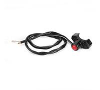 Akozon Motorcycle Engine Start Stop Kill Switch Button for 22mm Handlebar - CNC Aluminum Handlebar Control for Pit Bikes, Bikes, ATV and Quad Models (Type B)