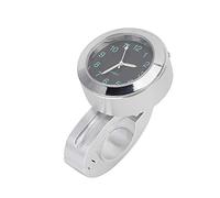 Akozon Motorcycle Handlebar Dial Clock 2mm/0.87in 25mm/1.0in Waterproof Shockproof