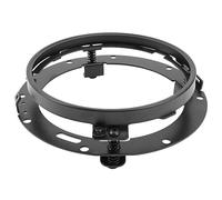 Akozon Motorcycle Headlight Mounting Bracket 7 Inch Iron for Glide | Round LED Mount Ring, Metal Build, Rough-road Use, Stable Lamp Support, Tool Installation, Compatible Model Fit