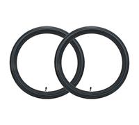 Akozon Motorcycle Inner Tube 2.50-18 TR4 Straight Valve 2 Pcs | Thick Shock Absorbent Rubber, Off Road Dirt Bike Tube, 18 Inch Wheel Rims, 2.5 to 3.0 Inch Tire Widths