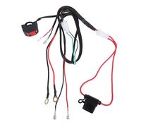 Akozon Motorcycle Light Wiring Harness Kit High Performance Stable Control Lighting Upgrade for Dirt Bikes ATVs and More