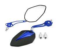 Akozon Motorcycle Rearview Mirrors 8mm 10mm Adjustable Aluminum Alloy | Ultra Clear Reflection, Adjustable Joint, Aluminum Alloy Arm, 8mm 10mm Fitment, Motorcycle Side Mirrors