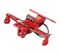 Akozon Motorcycle Tail Mount,Akozon Universal Aluminum Motorcycle Rear License Plate Mount Holder with LED Light universal motorcycle license plate holder motorcycle license plate renthal motorcycle l