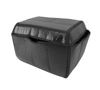 Akozon Motorcycle Top Box Liner High-Grade PU Leather 45L Tail Case Inner Padding for Universal Motorcycle Aluminum Alloy Top Case Trunk Storage (Black)