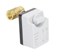 Akozon Motorized Ball Valve 2 Wire 2 Way Normally Closed DN15 Brass ABS DC 12V/24V - Reliable Electric Valve for Efficient Control in Industrial Applications