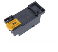 Akozon MY4NJ 14-Pin Relay with Base - Four NO and Four NC Small Power Relay for DC12V Control Applications (DC12V)