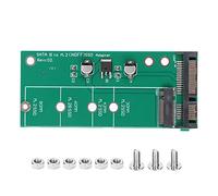Akozon NGFF M.2 to SATA Converter Stable Fast Transmission 6Gbps High Capacity - Desktop Adapter Card