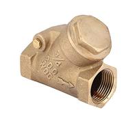 Akozon NPT 3/4in Brass Check Valve Y Type One Way Check Valve, 1.6Mpa Pressure for Water and Gas - Anti-Backflow Solution
