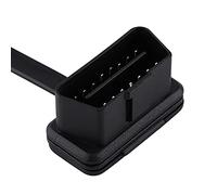Akozon OBD Extension Cable, 16 Pin OBD Extension Adapter, OBD2 Diagnostic Cable Male To Female Obd2 Obd Ii Extension Flat Ribbon Cable Car Auto Diagnostic Adapter (100Cm) Obd2 Extension Cable