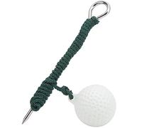Akozon on a Rope Training Aid Retractable Practice Swing with Nylon Rope for Backyard Driving Swing Accuracy Improvement