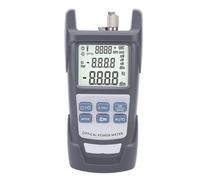Akozon OPM 800-1650nm Fiber Optical Power Meter -70 to +10dbm Auto Shutoff Data Storage Optical Power Meter