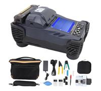 Akozon Optical Fiber Splicer Accurate Lightweight Portable for FTTH A-3 (UK Plug)