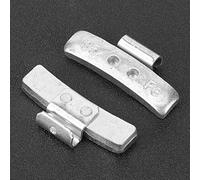 Akozon P Style Wheel Weight Aluminium Alloy on Balancing 30pcs 35g/1.23oz for Steel Wheels Passenger Cars Light Trucks