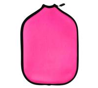 Akozon Paddle Cover Neoprene Racket Sleeve Protector Case 11.8 X 8.7 Inches for Scratch Zipper Closure (Rose)