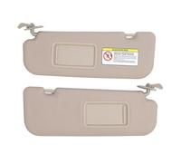 Akozon Pair Sun Visor Sturdy Sun Shielding Visor Board with Makeup Mirror for Venza 2009-2016